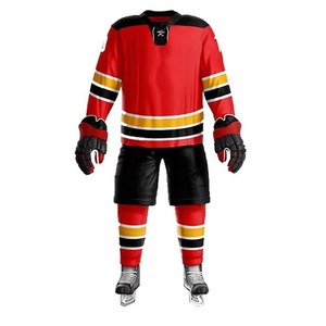 Top Selling Custom Sublimation Reversible Ice Hockey Jersey 100% Polyester Quick Dry Breathable OEM Unisex Adult Team <b>Name</b> - Product Image 6