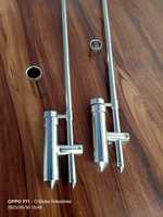 Échantillonneur manuel en acier inoxydable pour palettes, outil d'échantillonnage de céréales, de poudres et de liquides, testeur de contrôle qualité haute précision