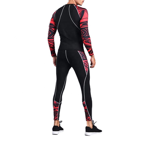 ชุดเสื้อและกางเกงขาสั้นน้ำหนักเบาระบายอากาศได้อย่างรวดเร็วสำหรับผู้ชายเสื้อรัดรูป BJJ Jiu Jitsu สำหรับต่อสู้ - Product Image 4