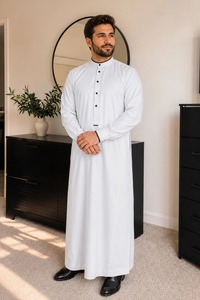 Fournisseur OEM de Thobe : Vêtements islamiques confortables à manches longues, conçus pour les marques privées et les acheteurs en gros - Product Image 5