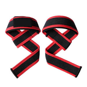 Sangles de poignet antidérapantes personnalisables avec logo pour la sécurité en fitness, ceinture réglable pour la musculation, l'entraînement sportif et l'haltérophilie - Product Image 1