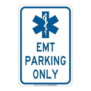 Señal de Parada Brady EMT, Duradera, Resistente a la Intemperie, Identificación de Área de Estacionamiento, Uso Interior/Exterior - Product Image 3