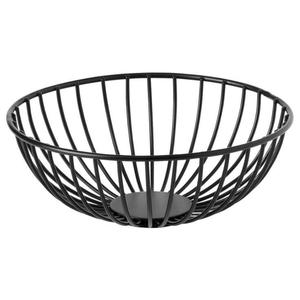 Panier de présentation de fruits en métal avec support, panier en fil de fer noir, présentation sur table, décoration moderne pour la maison - Product Image 6