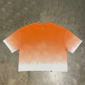 Camisetas de Manga Corta Vintage 100% Algodón 230gsm, Camiseta con Logotipo Personalizado, Impresión DTG, Camiseta Extra Grande para Hombre, Camiseta Lavada al Ácido - Product Image 2