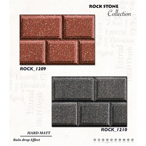 Meilleure vente 300x450mm conception de brique rouge numérique 30x45cm revêtement en céramique décoratif pour la maison 12x18 carreaux de mur émaillés mats usine - Product Image 1