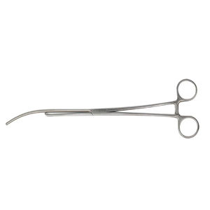 Pinza Intestinal Curva de Acero Inoxidable Duradera, Instrumento Manual de Precisión para Cirugía Ortopédica Clase I Surgiright - Product Image 1