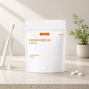 [FROM OREUM] Pasta de Dientes Sólida en Formato de Recarga para Cuidado Bucal en Vacaciones y Cepillado Diario, Ideal para Viajes Personales - Product Image 4