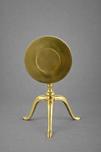 Wholesale Customizable Brass Desk <b>Clock</b> Circular Shape <b>Roman</b> Numerals Quartz Movement Silent Non Ticking Hourly Chiming - Product Image 3