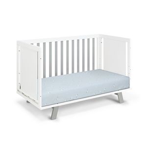 Lit d'île convertible 3-en-1 Livia blanc/gris pour enfants - Product Image 4