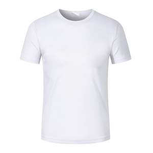 Camiseta Deportiva de Secado Rápido con Logotipo Bordado Personalizado OEM, Camiseta Deportiva Transpirable de Cuello Redondo y Manga Corta para Hombre y Mujer - Product Image 1