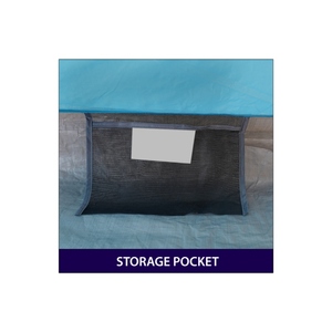 Tente de camping imperméable en polyester, abri extérieur portable pour la randonnée, la plage et le camping - Product Image 3