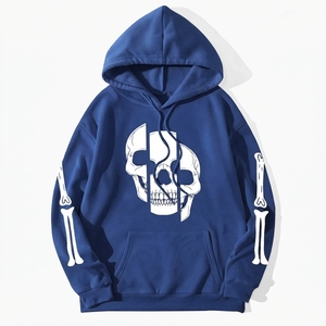 Custom Graphic Print Eco-Friendly Breathable Anti-Wrinkle Anti-Pilling 260g Oversized Streetwear <b>Polyester</b> <b>Hoodie</b> Sweatshirt Men - Product Image 3