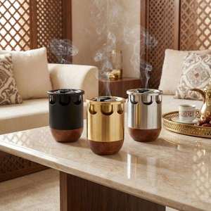 Brûleur d'encens premium, diffuseur d'arômes pour la maison, brûleur de bakhoor portable, brûleur de bakhoor moderne, encens décoratif - Product Image 2