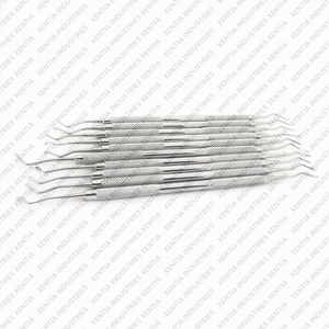 Juego de Excavadores Dentales de Alta Calidad, 10 Piezas, de Doble Extremo, de Acero Inoxidable, para Eliminación de Caries, Instrumentos Quirúrgicos Restauradores - Product Image 3