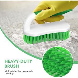 Brosses de nettoyage robustes à poils rigides pour la douche, la salle de bain, les tapis, la cuisine et le nettoyage des baignoires - Product Image 2