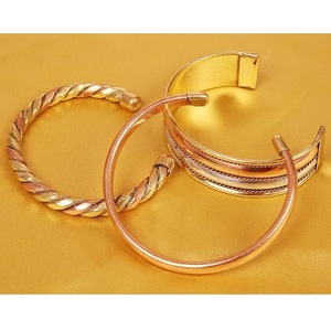 Assorted Solid Copper Magnetic <b>Bangle</b> Cuff Set Vintage <b>Engraved</b> & Twisted Magnetic Therapy Bracelets Bulk Wholesale - Product Image 6