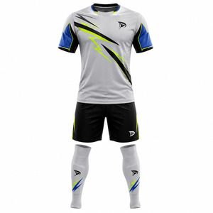 Ultra-Light Summer Soccer Jersey and Shorts: Premium Custom Football Kit with Breathable Quick-Dry Technology - Product Image 2