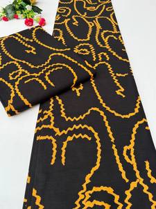 Tela de Algodón con Estampado Africano de Primera Calidad para Moda Femenina Elegante, Costura Creativa y Diseños Artesanales en Libia - Product Image 5