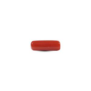 Coral Rojo Natural Ovalado Cabujón de 6 Quilates, Gema Suelta para Joyería Fina - Product Image 2