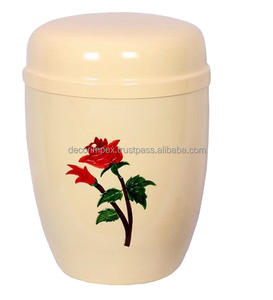 Urna de cremación de aluminio para cenizas humanas Urna de aluminio de tamaño adulto para cenizas Urna conmemorativa personalizada - Product Image 4