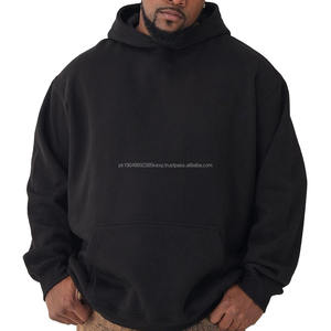 Sweat à capuche en molleton 100% coton pour homme, coupe régulière, confortable, veste à capuche d'hiver avec motif uni, nouveau design tendance - Product Image 2