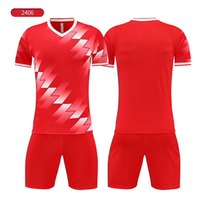 Ensemble d'uniformes d'entraînement de football pour filles, vente en gros, uniforme de football personnalisé avec graffiti - Product Image 5