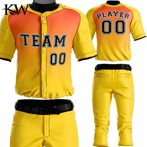 Paquete de Ropa de Béisbol, Jersey de Textura Suave, Pantalones de Corte Relajado, Diseño Personalizado, Soporte para Equipos y Marcas en Todo el Mundo - Product Image 2