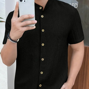 เสื้อยืดผู้ชายแขนสั้นทรงโอเวอร์ไซส์ผ้าเจอร์ซีย์คอตตอน 100% พิมพ์ลายกราฟิกภาพแร็ปเปอร์ ขายส่งสำหรับฤดูร้อน - Product Image 3