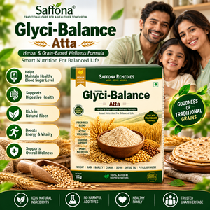 Saffona Glyci-Balance <strong>Atta</strong> Herbal <strong>Multigrain</strong> Nutrition Flour 1Kg - Product Image 4