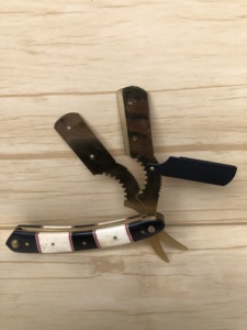 Hot Selling sharp Barber Folding Shaving <b>razor</b> Wooden Handle Safety <b>razor</b> Stainless Steel Straight <b>razor</b> - Product Image 3