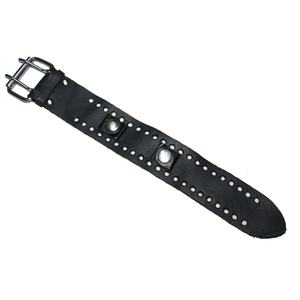 HMB-405A Gothic Leather <b>Wrist</b> Watchband Bracelet Fashionable Gothic Cuff Watchbands Cuffs - Product Image 1