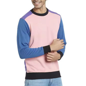 เสื้อสเวตเชิ้ตผู้ชายผ้าคอตตอนผสมเนื้อผ้าบางเบา ใส่สบาย เหมาะสำหรับวิ่ง ออกกำลังกาย และสวมใส่ลำลอง - Product Image 1
