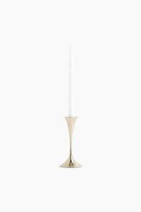 Round <b>Glass</b> Hurricane Candleholder with Gold Base for Home Decoration - Product Image 5