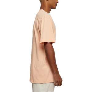 Custom Oversized <b>T</b> <b>Shirt</b> Men Heavyweight Cotton <b>Peach</b> Drop Shoulder Loose Fit Premium Blank Streetwear Tee - Product Image 3