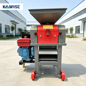 Máquina Trituradora de Granos Diésel con Rodillo Ajustable para Procesamiento de Ingredientes Alimenticios de Alto Rendimiento en Granjas - Product Image 4