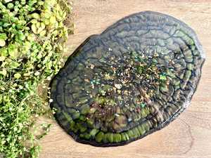 ถาดเรซิ่นสีเขียวและสีทองลายจีโอด, ถาดเสิร์ฟอีพ็อกซี่สุดหรู - Product Image 5