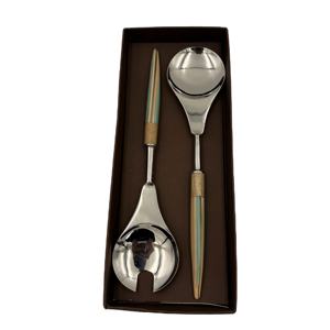 ผู้จำหน่ายมืออาชีพสำหรับชุดเสิร์ฟสลัดดีไซน์เนอร์ที่เป็นมิตรต่อสิ่งแวดล้อม พร้อมด้ามจับเรซิ่น มีจำหน่ายในราคาที่เข้าถึงได้ - Product Image 6