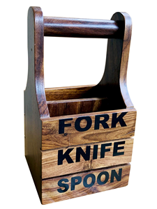 Porte-cuillères en bois de qualité supérieure, forme ronde, pour usage domestique et hôtelier, en gros, pour la cuisine - Product Image 5