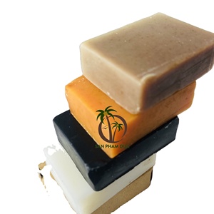 Vente en gros de savon bio à la noix de coco hydratant naturel nettoyant pour le visage nettoyant pour le corps anti-acné blanchissant caractéristiques forme solide - Product Image 4