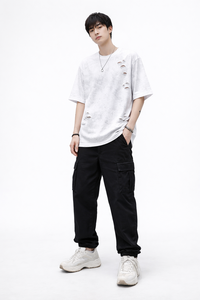 Mens <b>Tie</b>-Dye Oversized T-Shirt 220gsm Streetwear Cotton Tee OEM Private Label Supplier - Product Image 3