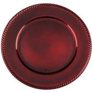 Assiettes de présentation réutilisables en métal pour anniversaires, fiançailles, fêtes, et la mise en scène de la table – Assiettes en métal écologiques pour le service - Product Image 2