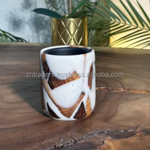 Quemador de Incienso de Oud de Madera y Resina Opulenta Hecho a Mano, Fragancia Árabe Auténtica, Decoración para Celebración del Ramadán y Elegante Exhibición para el Hogar - Product Image 1