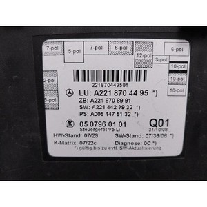 ECU และโมดูลคอมพิวเตอร์มือสองสำหรับรถยนต์ S-class รุ่น A2218704495 - Product Image 4