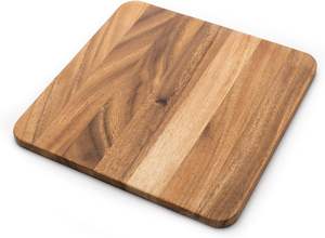 Planche à découper carrée Ironwood Gourmet en bois d'acacia de qualité supérieure, durable, pour la préparation des aliments en cuisine, en gros pour l'exportation - Product Image 2