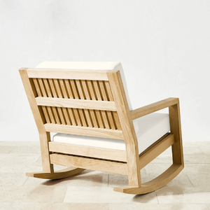 Ensemble de chaises de jardin d'extérieur avec structure en teck massif, construction durable, finition lisse et style moderne - Product Image 3