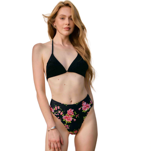 HDJ Plus Size One Piece Swimsuit Tummy Control <b>Conservative</b> Beachwear Sexy Monokini Bathing Suit SQ66075 - Product Image 2