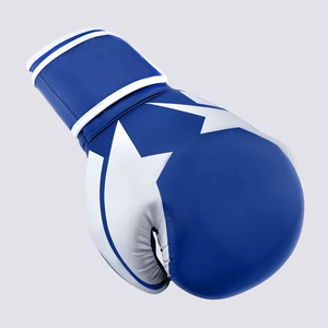 Boxing <b>Glove</b> for Unisex Printed PU Leather Smart Casual Training Hand Wrap Boxing <b>Glove</b> Breathable OEM Service Custom Logo - Product Image 4