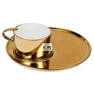 ถาดทองสุดหรูพร้อมถาดโลหะแบบคลาสสิกของ Saucage Cup - Product Image 1