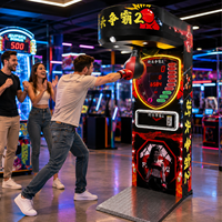 BLEE Machine de boxe commerciale à monnayeur, testeur de force de frappe, jeu d'arcade pour centre de divertissement et FEC