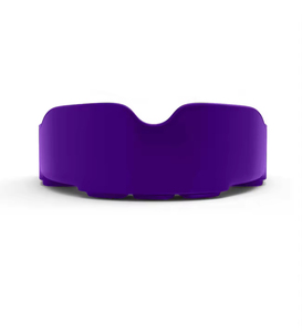 Protège-dents en silicone violet moulé par injection, équipement de protection sportive pour la boxe, adultes unisexe, design léger, couleur unie - Product Image 3